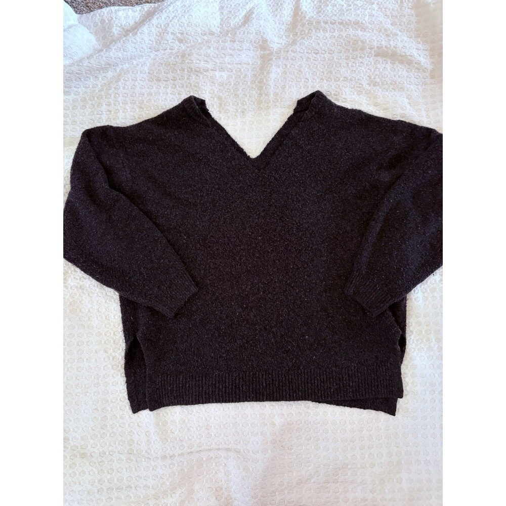 H&M Women’s Medium Off The Shoulder Black Sweater